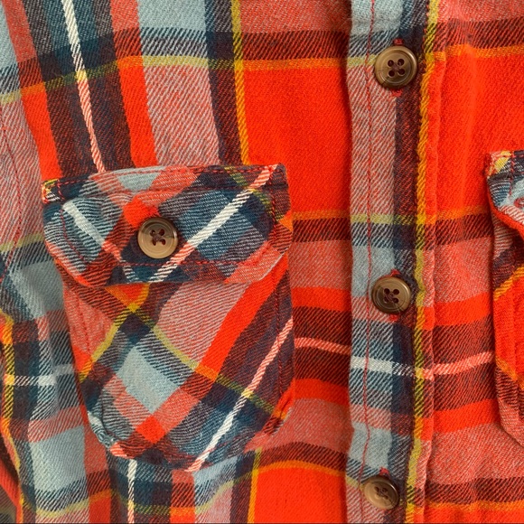 Tea Collection flannel shirt, size 5. - Picture 2 of 6